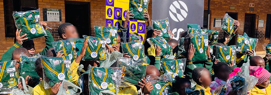 Learners in classroom at Tembisa school