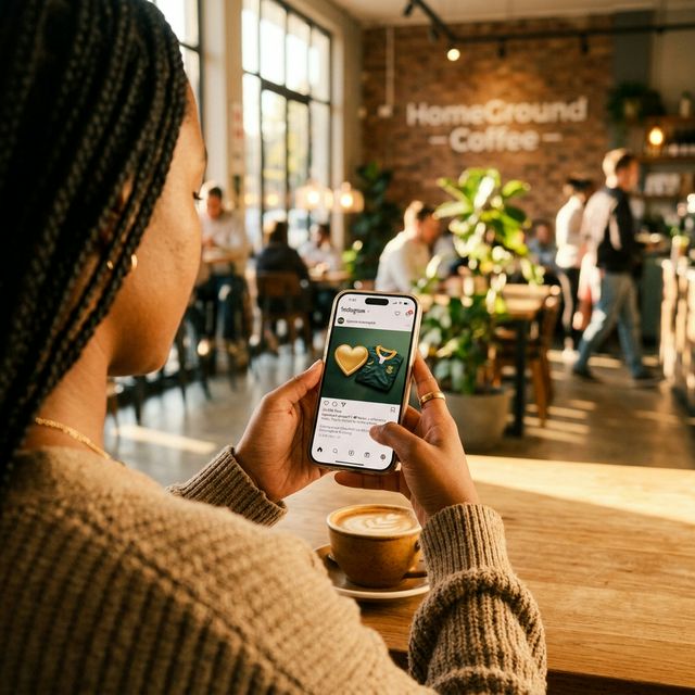 Sharing on social media