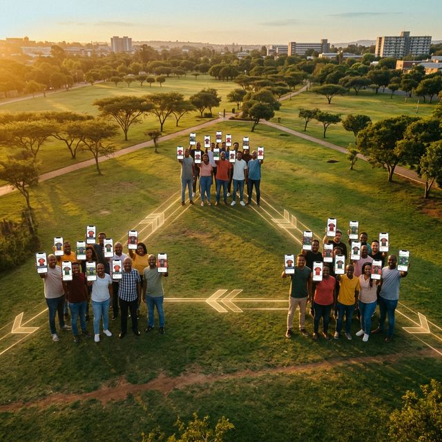 Tagging friends to join the challenge