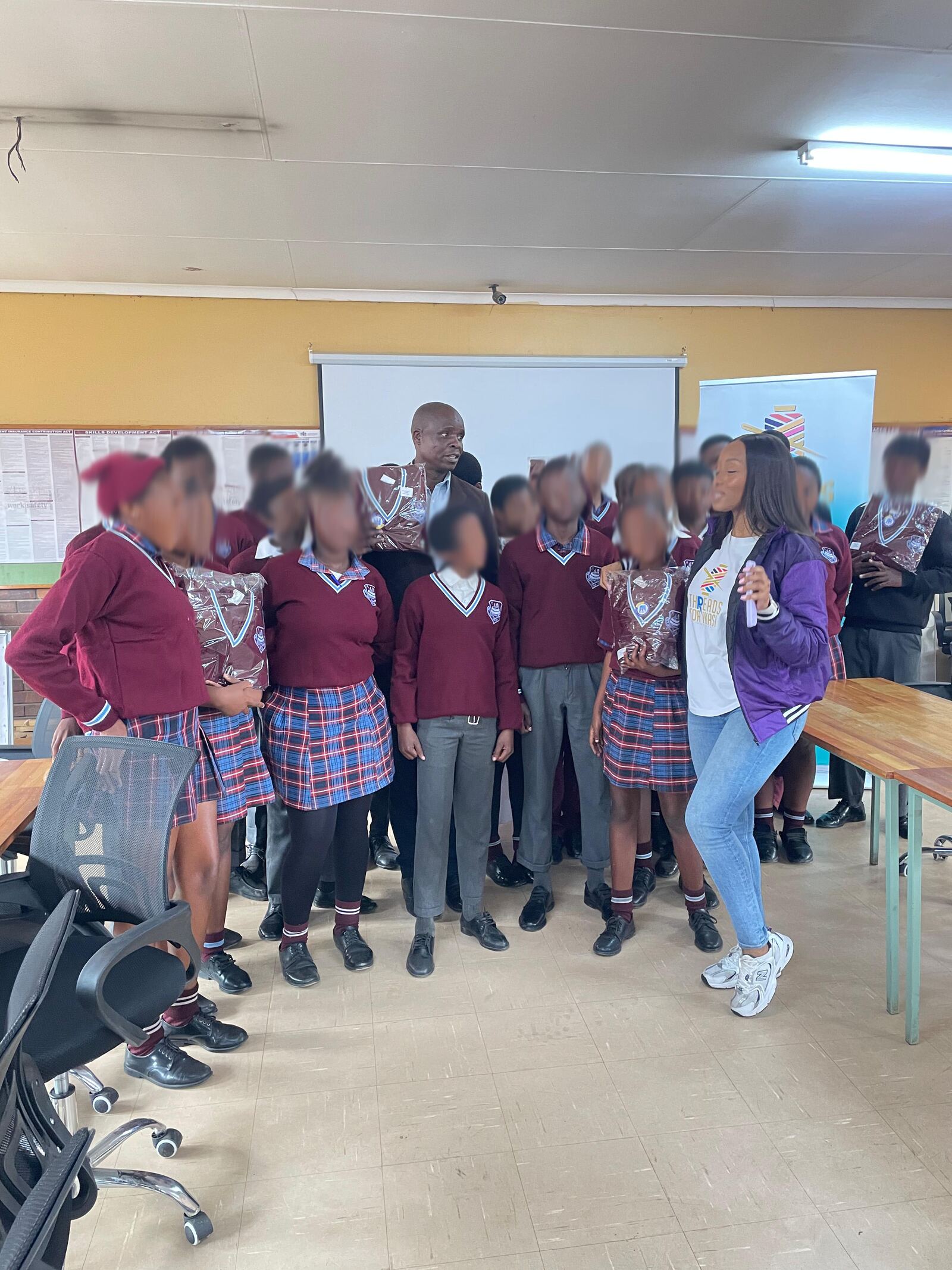 25 School Jerseys Handed Over at Masisebenze Comprehensive School