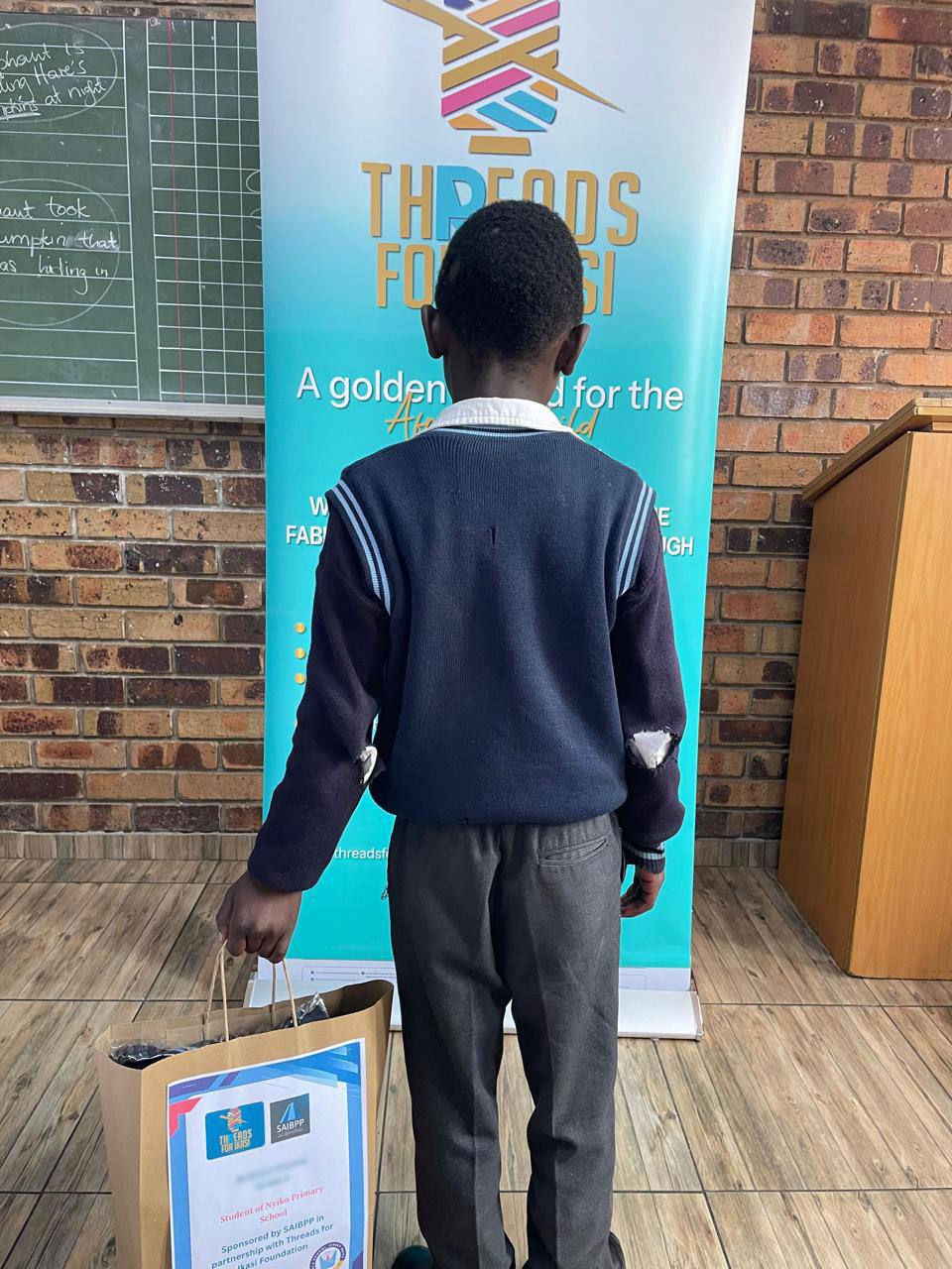 More Than a Jersey: Fudumala Packs Delivered at Nyiko Primary School